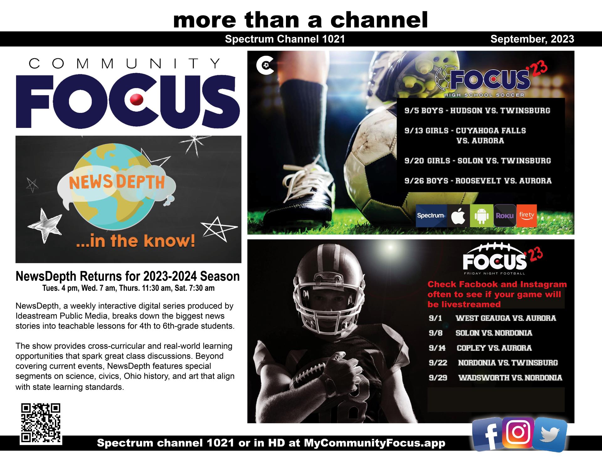 SEPTEMBERfocusTV2023