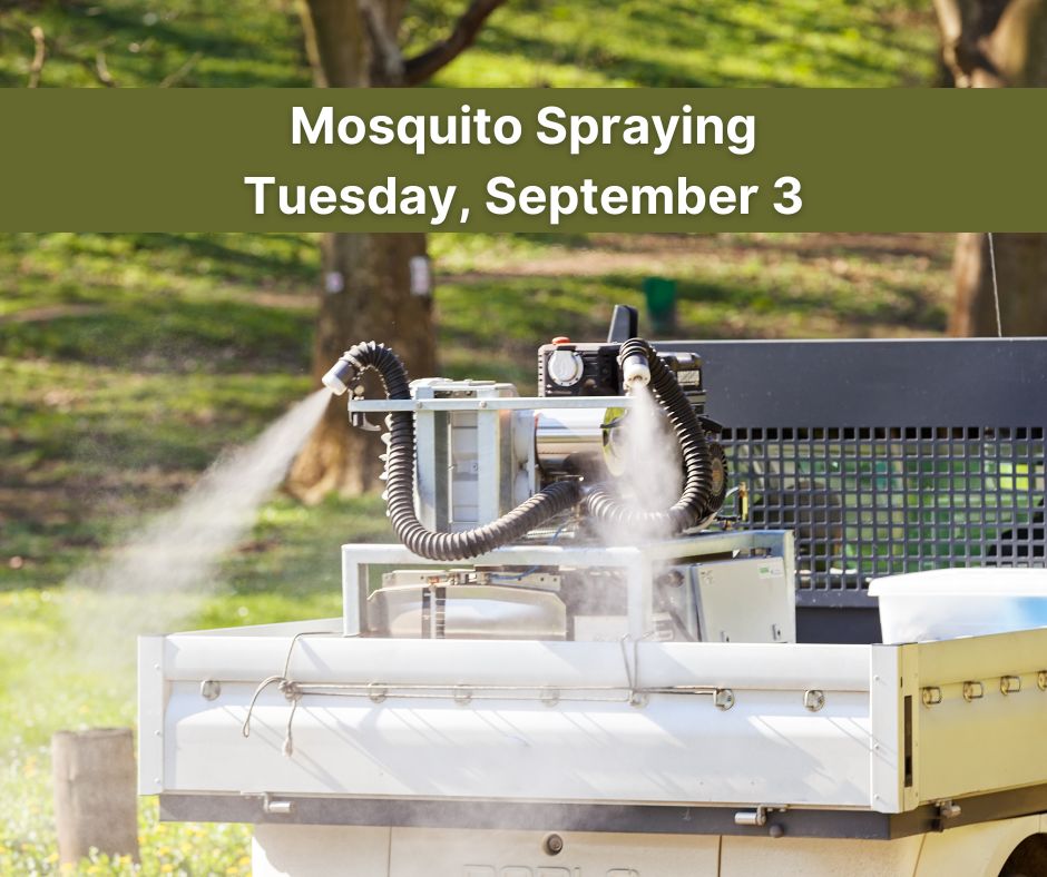 Mosquito Spraying Sept 3